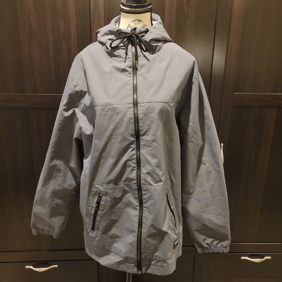 Ezekiel Men's Size Large Dylan Long Sleved Jacket in Charcoal Retails $70 Unisex - Picture 5 of 9